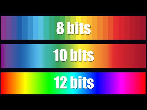 Video: ¿Cuántos colores puedes hacer con 6 bits por píxel?