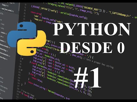 Curso Python para Principiantes - Instalación, Introducción y mi primer programa
