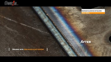 PLasma cladding of blades#cladding #welder #plasma #blades