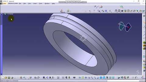 How To draw Groove On Catia V5 | Catia V5 Tutorial For Beginners