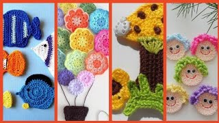 Bonitas ideas de patrones de crochet hechos a mano para la decoración del hogar.