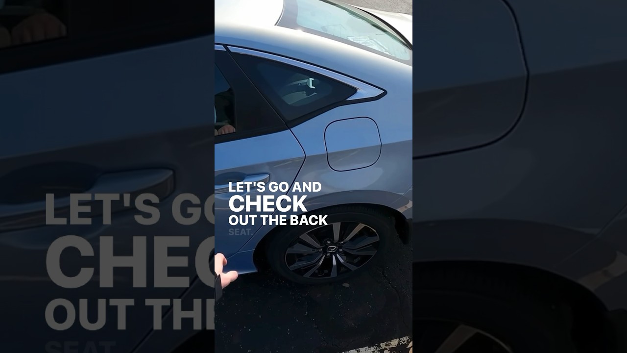 What’s the backseat of a 2023 Honda Civic like? Would you ride back here? 