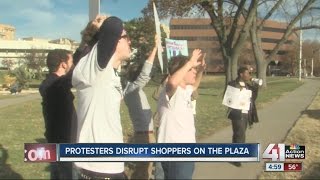Multiple people arrested during Ferguson protest at Country Club Plaza