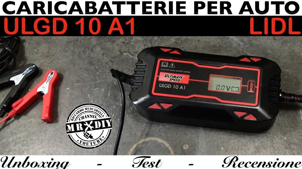 CARICABATTERIE PER AUTO Lidl. ULGD 10 A1. 22V 24V. Ultimate speed