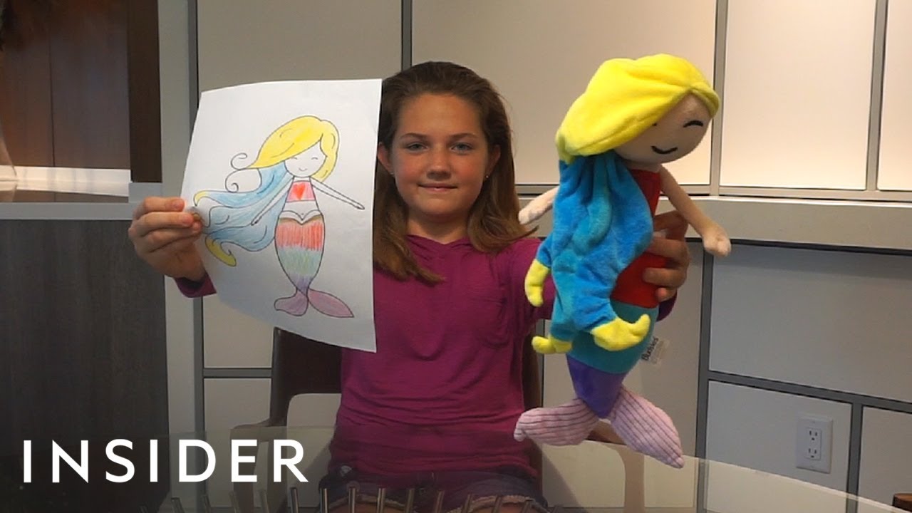 make your drawing into a plush