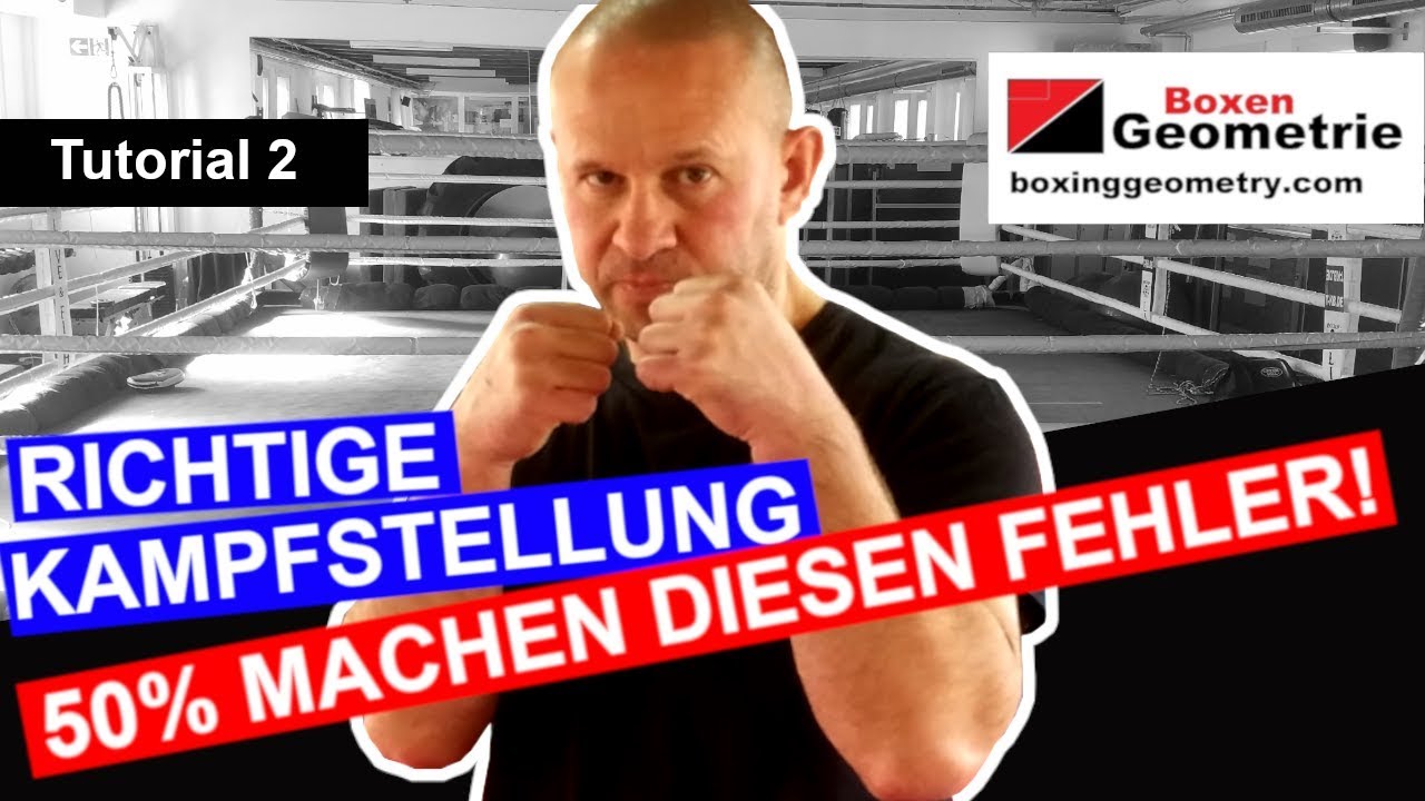 Kampfstellung - Technik 2 - Klassische Boxschule - Amature Boxen, Alexander Schröder - Boxtrainer