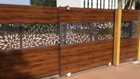 Sri sai automation.   automatic remote operated sliding gate