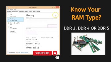 How to check your RAM  in windows 8 | How to check the RAM type DDR3 or DDR4 in Windows 10 #check