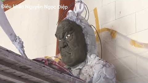 đắp tượng xi măng tượng hộ pháp