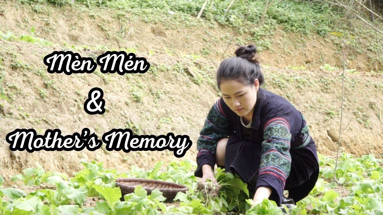 Grinding Corn & Cooking Mèn Mén | Traditional Hmong Dish in the Misty Mountains