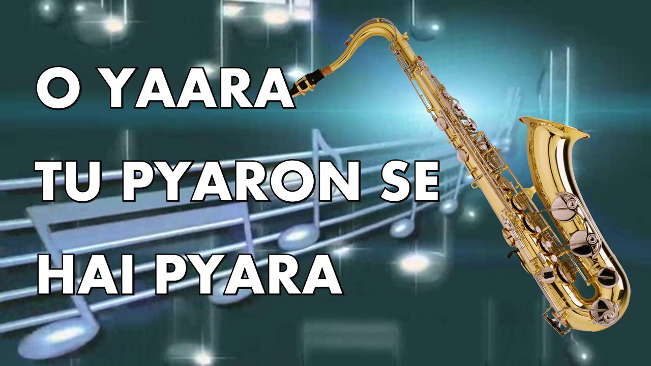 364:- O Yaara ...Tu Pyaro Se Hai Pyara |Kaash | Kishore-Anupama|Saxophone Cover by Suhel Saxophonist