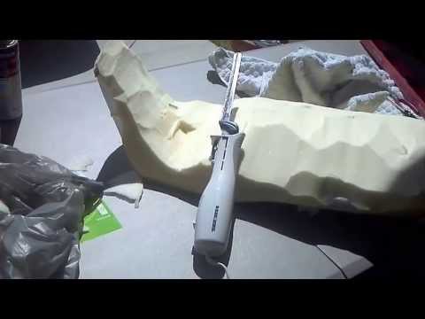 Walk thru of custom motorcycle seat build on Kawasaki KLR650 ** *IN HD* **