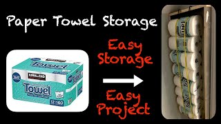 $5 - Paper Towel Storage Solution by Ryder in Motion 2,254 views 2 years ago 3 minutes, 11 seconds