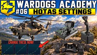 The BEST WARDOGS HOTAS Settings! Response Curves, Button Mappings, Sensitivity, and More