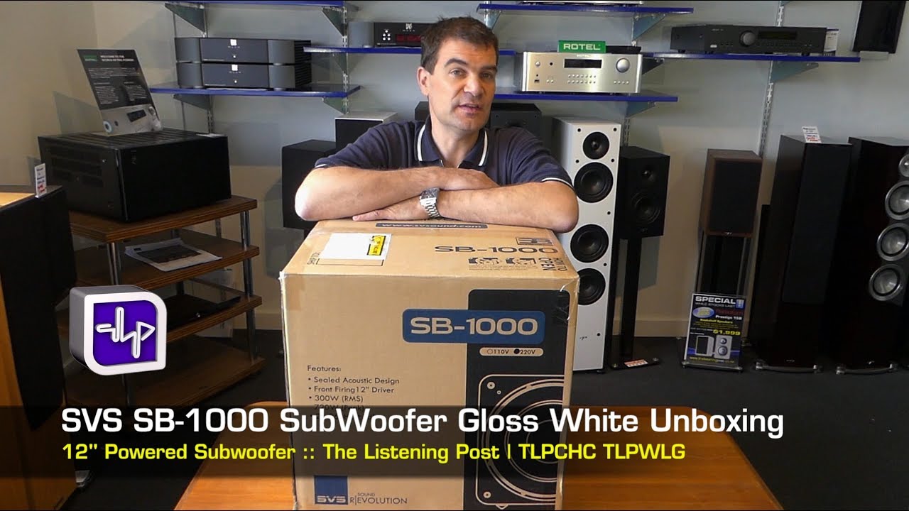 SVS SB-1000-White Gloss Subwoofers