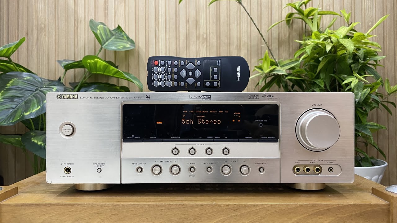 Đã bán-Yamaha DSP-AX461 cổng quang chơi nhạc mạng 5 loa giá rẻ