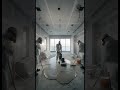 Designing an Elegant Modern Dining Area | Champagne Marble Metallic Epoxy #architecture  #aivideo