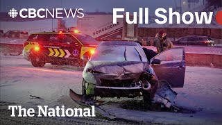 CBC News: The National | Major snowstorm slams Ontario and Quebec screenshot 1
