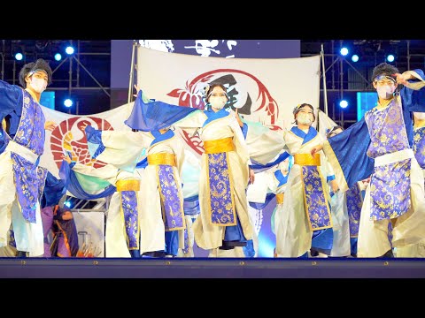 [4K] 夜宵　安濃津よさこい 2022　津まつり (中央)