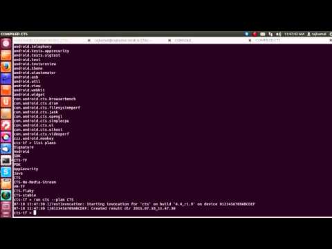 Compatibility Test Suite demo