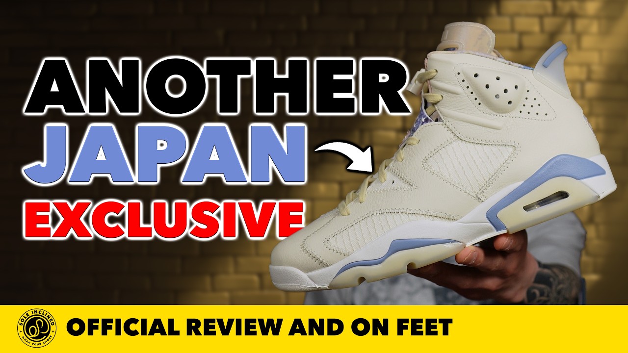 Air Jordan 6 'Sashiko' In Depth Review and On Feet. - YouTube