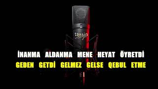 Canan - Gedən Gəlməz / Karaoke / Md Altyapı / Cover / Lyrics / HQ Resimi