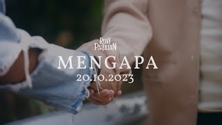 Rony Parulian – Mengapa (Official MV Teaser)