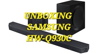 Unboxing HWQ930C | Samsung | Soundbar