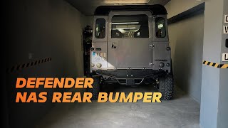 Land Rover Defender 90 NAS style Rear Bumper Install