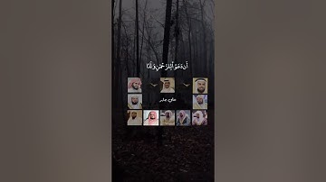 تلاوة لأكثر من قارئ سورة مريم الأية 83 - 95❤️