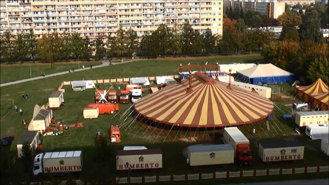 Cirkus Humberto - Stavba na Střížkově 2013