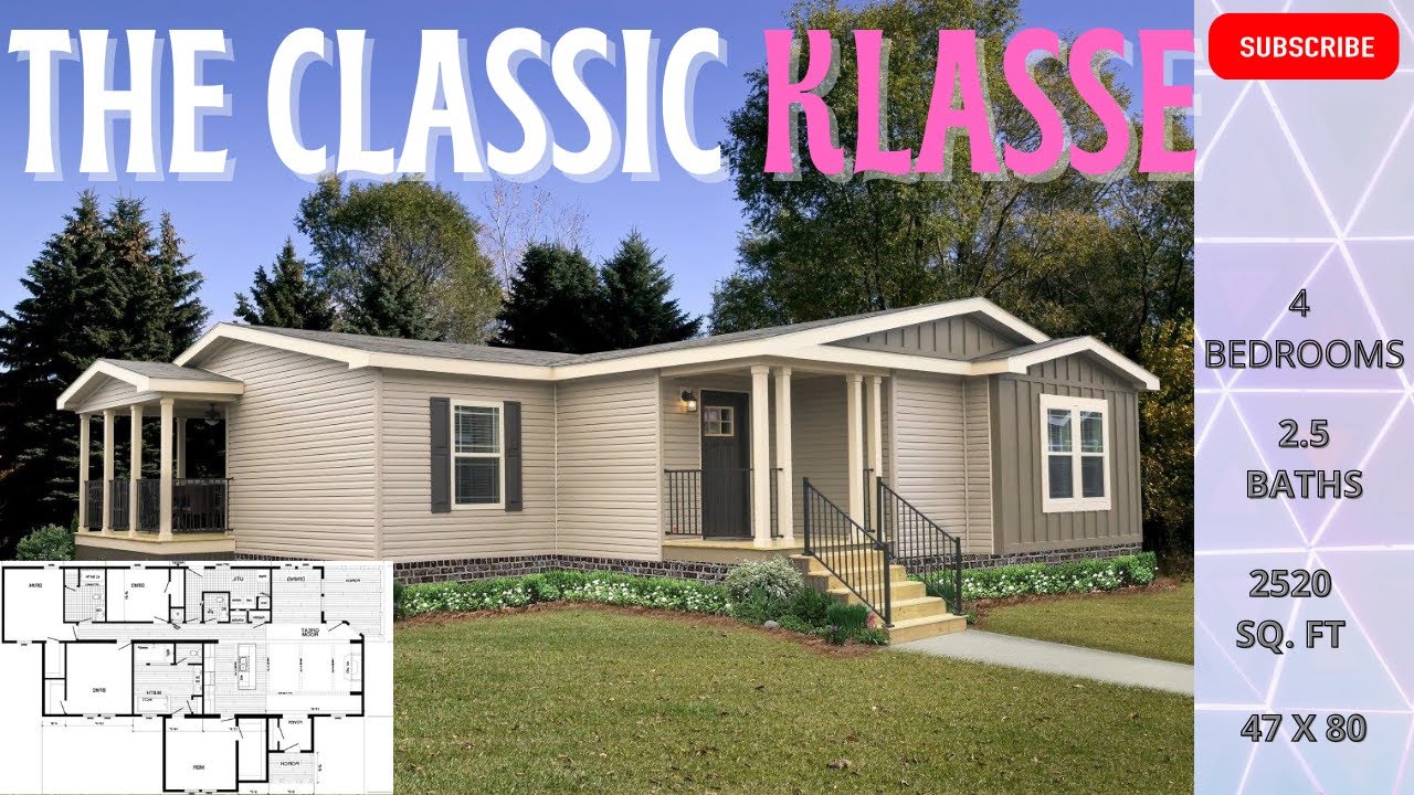 VERY KLASSE (CLASSY) MOBILE HOME TRIPLE WIDE DEER VALLEY MOBILE