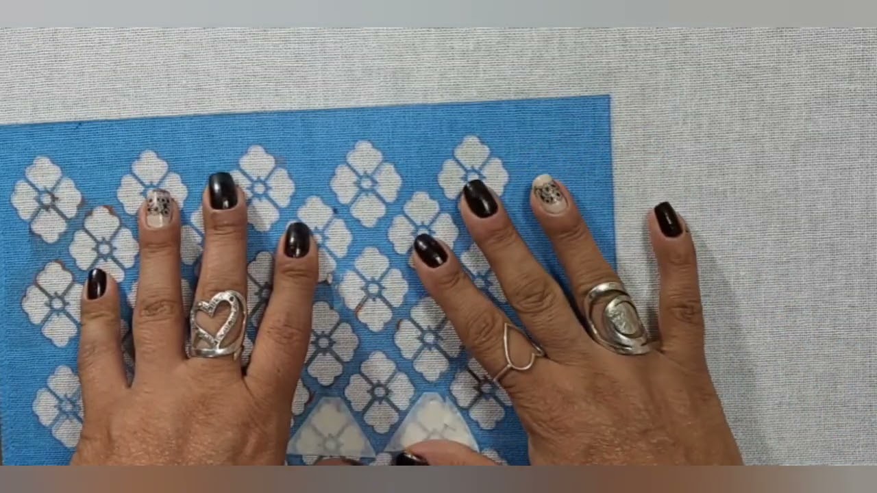 Como Fazer a técnica  Minimalista  no Tecido @solenefenandesarts