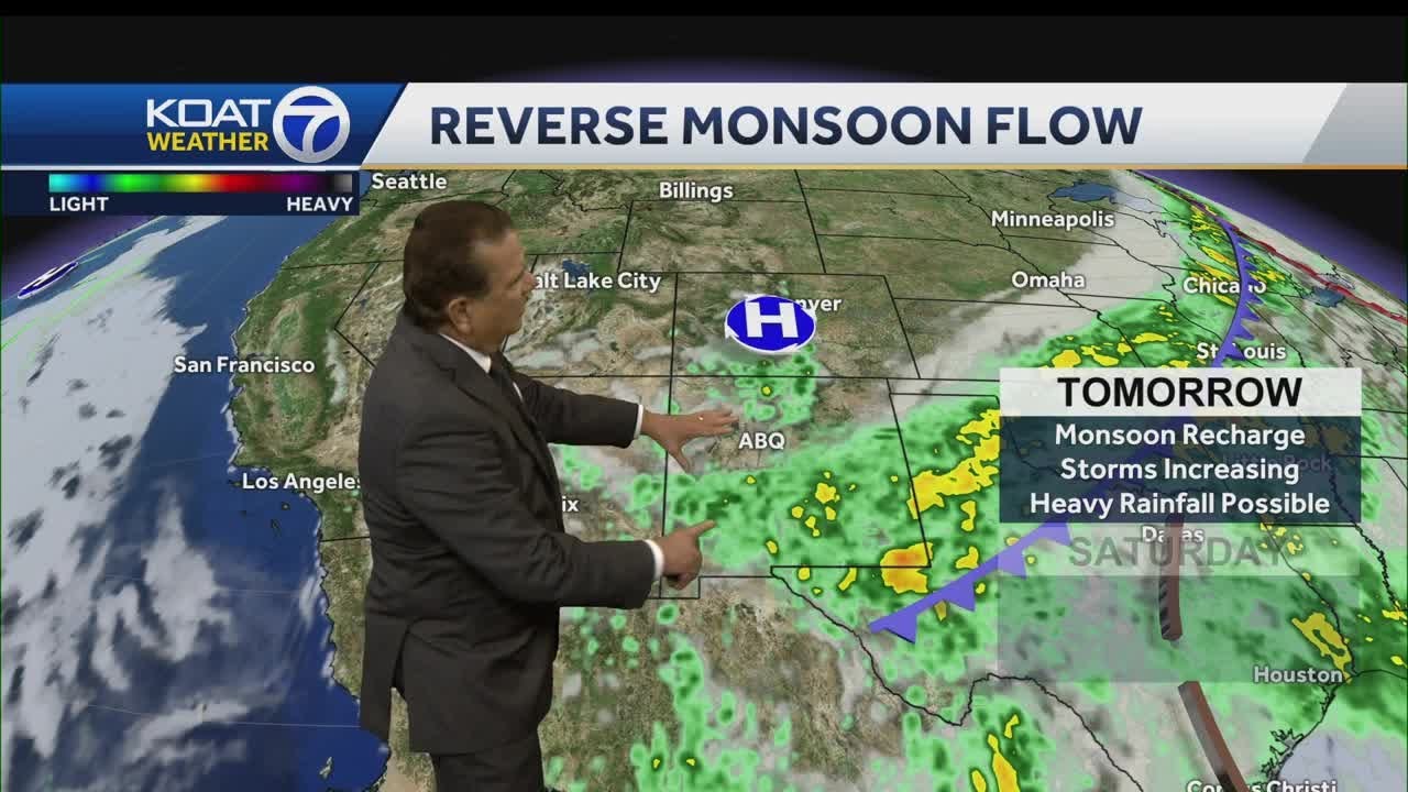 Storms lessen with calmer holiday weekend ahead - YouTube
