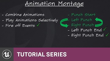 BP 3rd Person Game: Intro to Animation Montage | 16 | v4.8 Tutorial Series | Unreal Engine