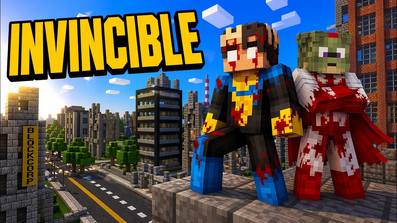 Invincible In Minecraft This addon made me INVINCIBLE in MINECRAFT!!(Are you sure?) - YouTube