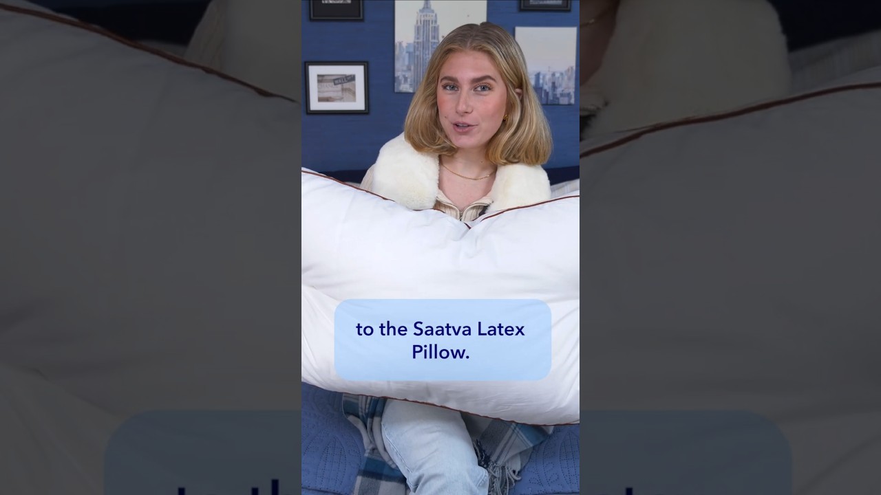 סקירת כרית לטקס Saatva - האם זו הכרית הטובה ביותר לשנת 2025?? #מכנסיים קצרים
