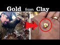 Massive Gold Chunks in Red Clay and Limonite Deposits!