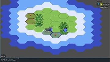 Devlog#2 Godot 4 AStar hex path finding + Army Finite State Machine [Idle, Marching, Capture]