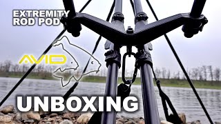 AVID EXTREMITY ROD POD Unboxing photo latest carp fishing video #fishhobo