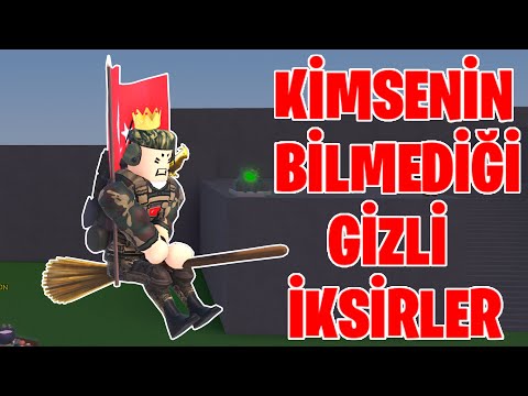 KİMSENİN BİLMEDİĞİ GİZLİ İKSİRLER! | Roblox Wacky Wizards