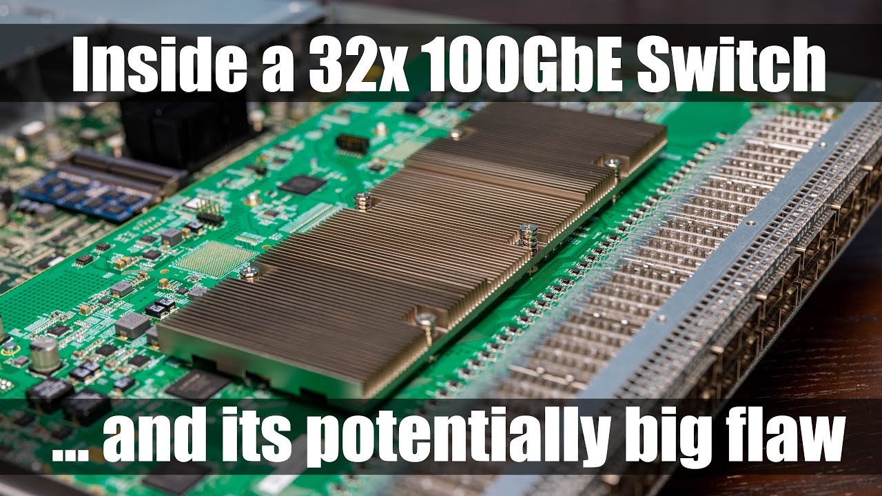 Inside a 32x100GbE Switch and its Big Flaw