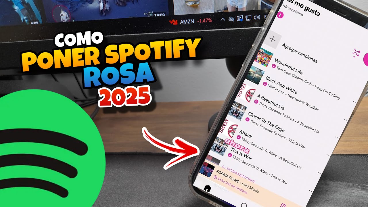 Spotify Rosa Como Poner el SPOTIFY ROSA en IPHONE PASO A PASO - YouTube