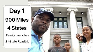 Day 1 | 900 Miles, 4 States & Library Love | 12‑Day (or Less) 21‑State U.S. Roadtrip