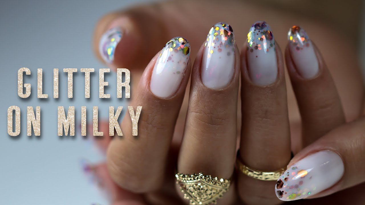 Glitter On Milky Easy control Soft white