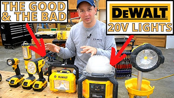 Which Dewalt 20v Light??? | How to Choose the Best Light!