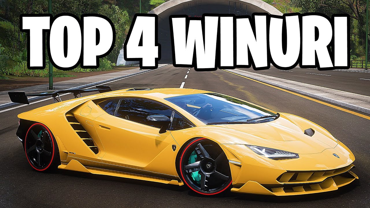 TOP 4 WINURI cu LAMBORGHINI CENTENARIO in FORZA HORIZON 5 THE ELIMINATOR!