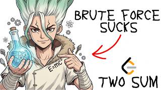 How Senku Solves LeetCode Two Sum (Python) | Dr. Stone