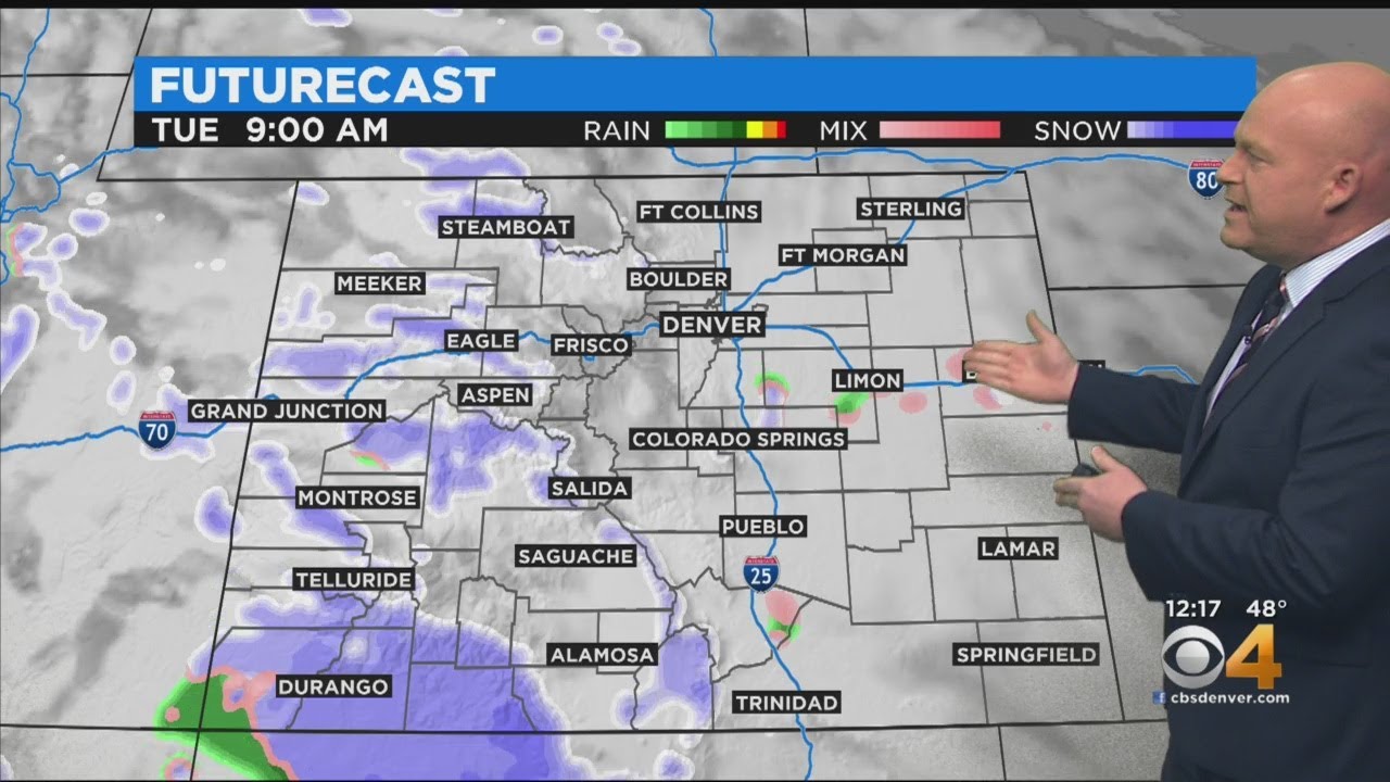 Snow Returns To Mountains Tonight - YouTube