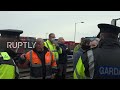 Ireland: Truckers blockade Dublin Port to protest rising fuel prices